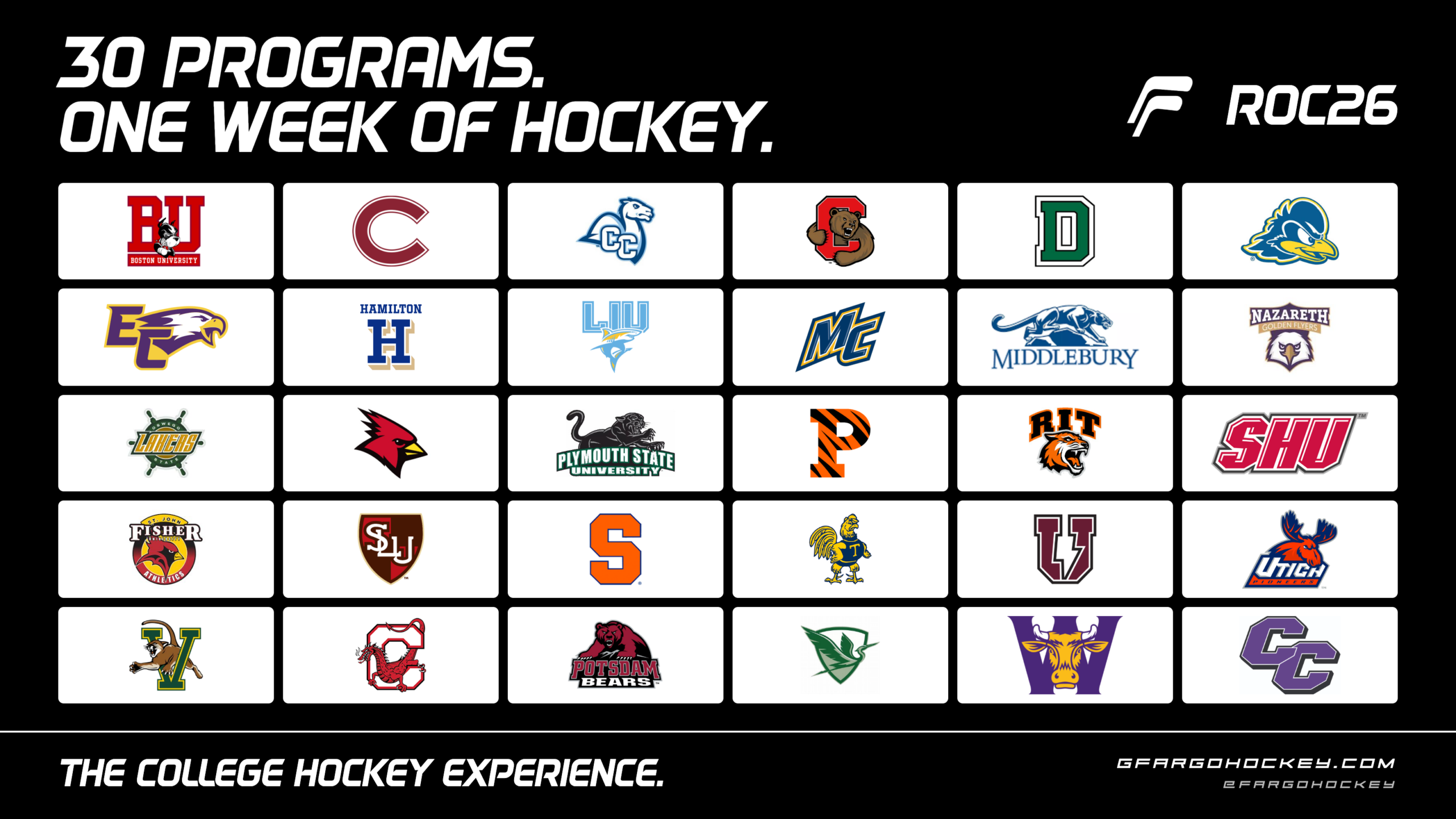 30 programs that attended ROC26